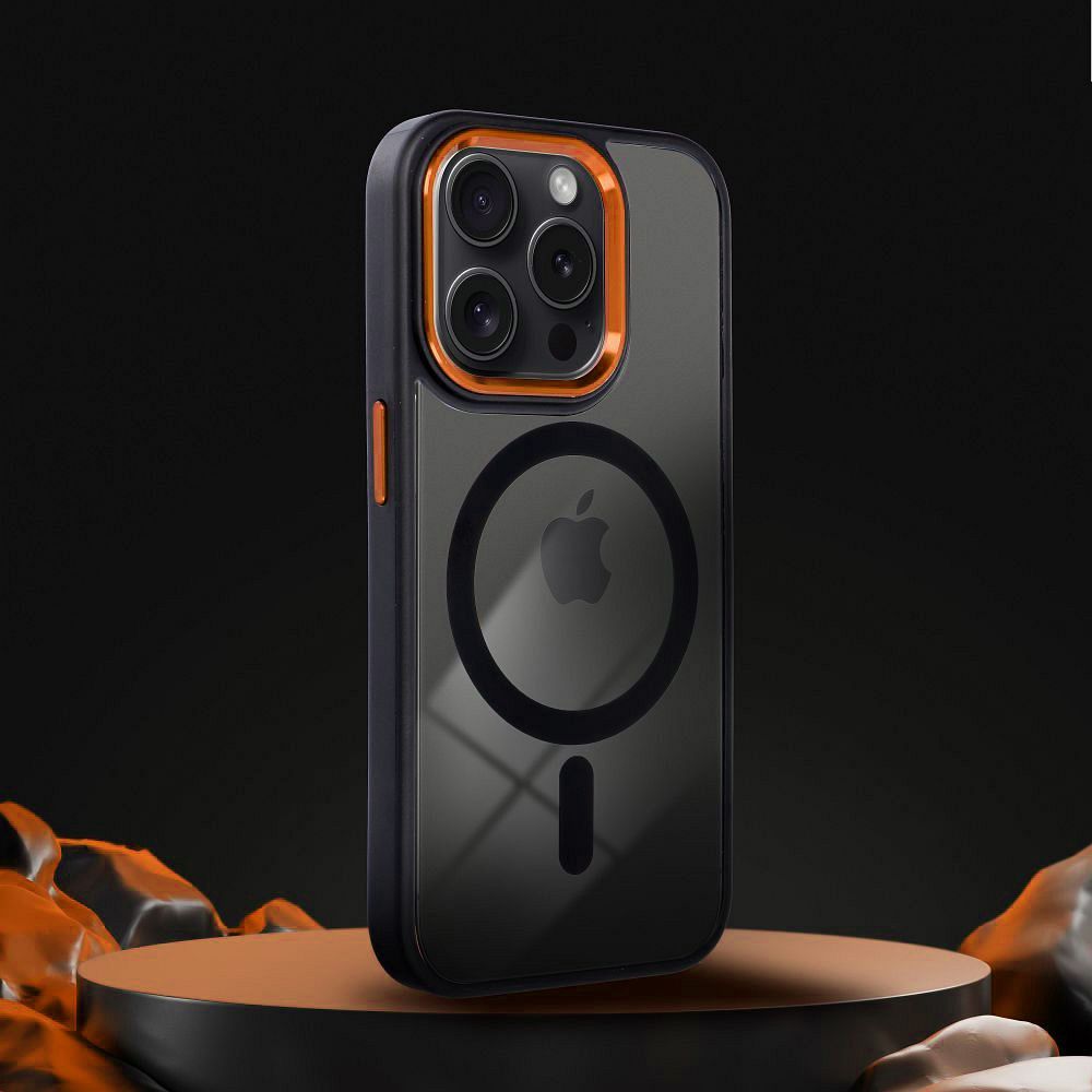 Pokrowiec Color Edge Mag Cover MagSafe czarny Apple iPhone 14 Pro / 3