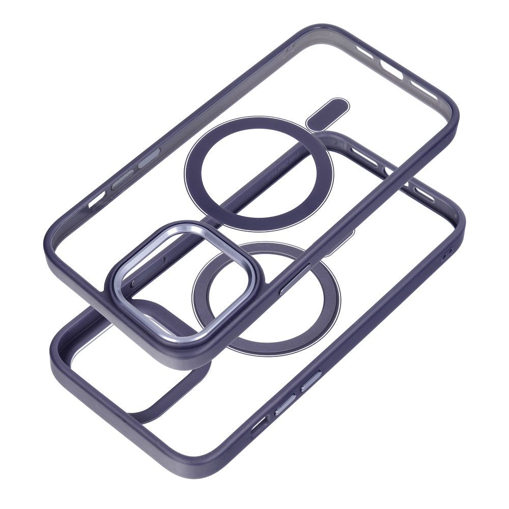 Pokrowiec Color Edge Mag Cover MagSafe fioletowy Apple iPhone 15 Plus / 3