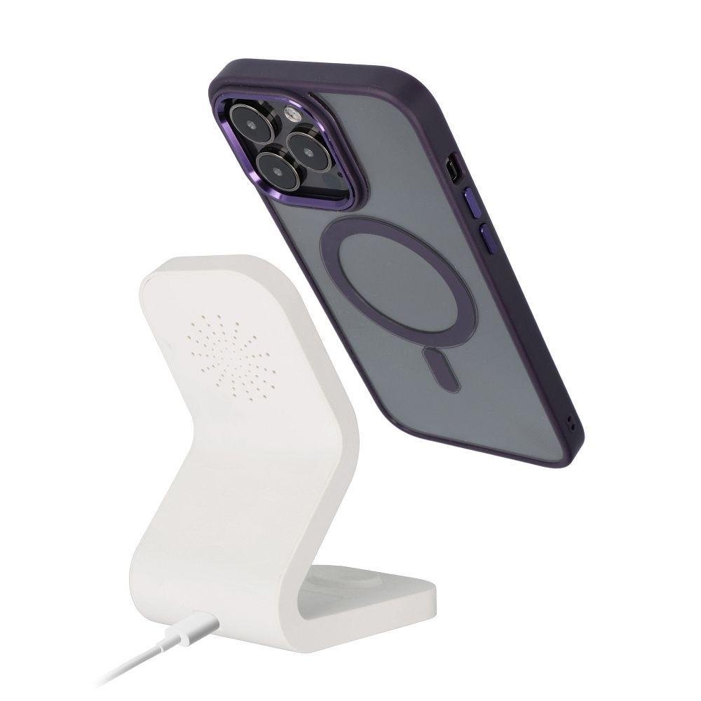 Pokrowiec Color Edge Mag Cover MagSafe fioletowy Samsung Galaxy S26 Plus / 4