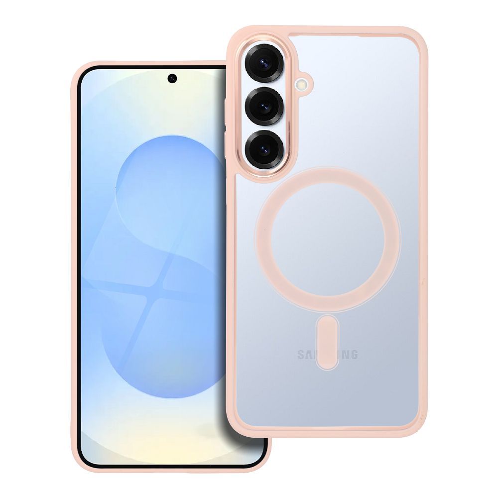 Pokrowiec Color Edge Mag Cover MagSafe różowy Samsung Galaxy S25 Plus Pokrowiec Color Edge Mag Cover MagSafe różowy Samsung Galaxy S25 Plus