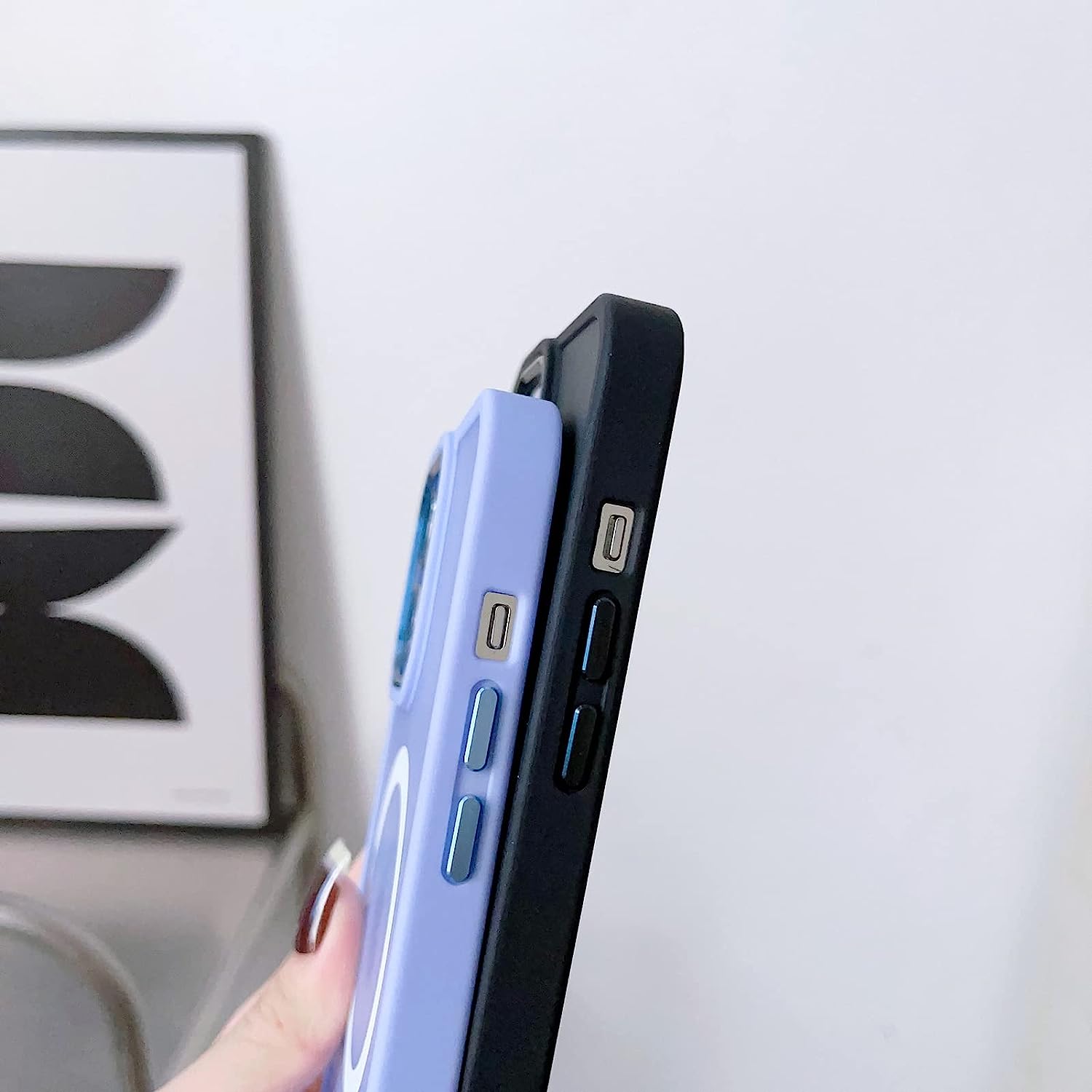 Pokrowiec Color Matte Case MagSafe niebieski Apple iPhone 13 / 2