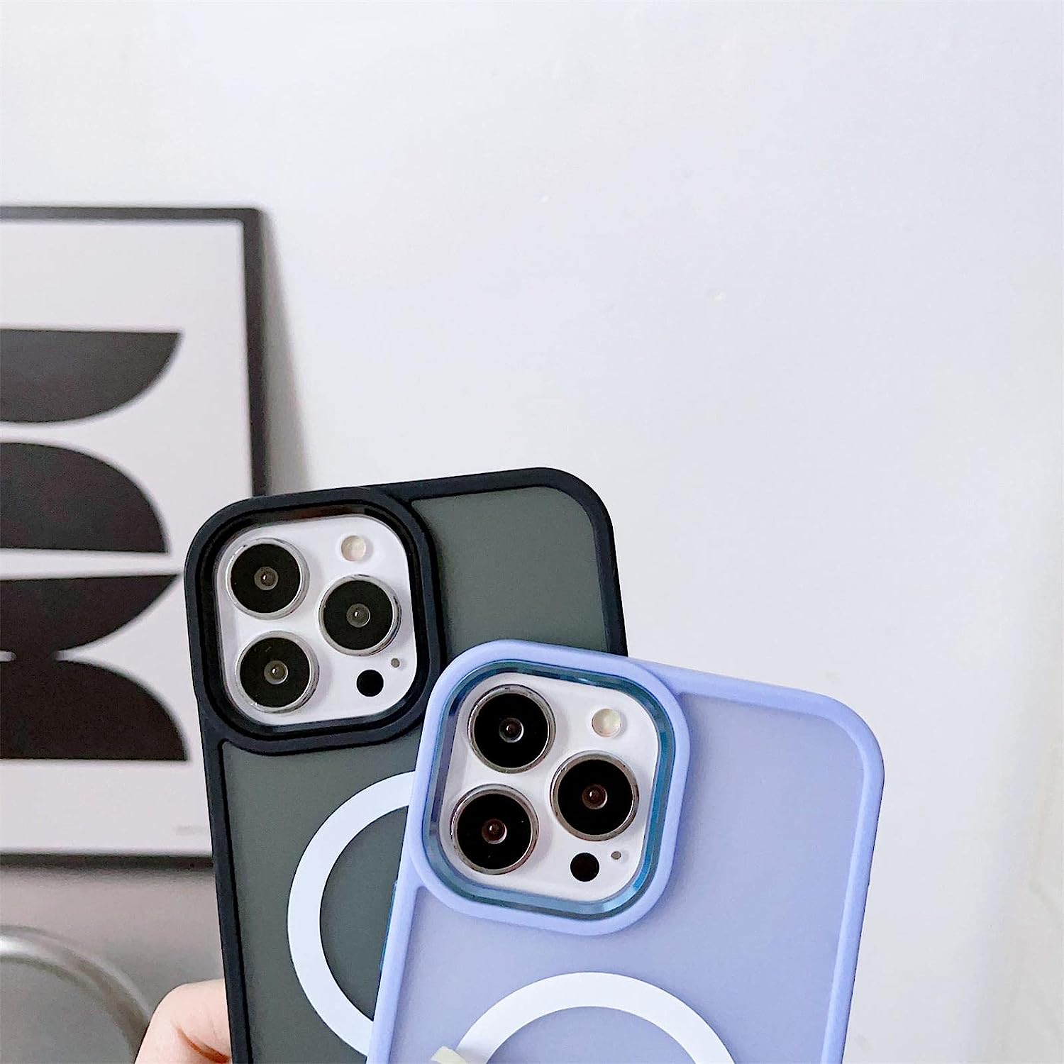 Pokrowiec Color Matte Case MagSafe niebieski Apple iPhone 13 / 3
