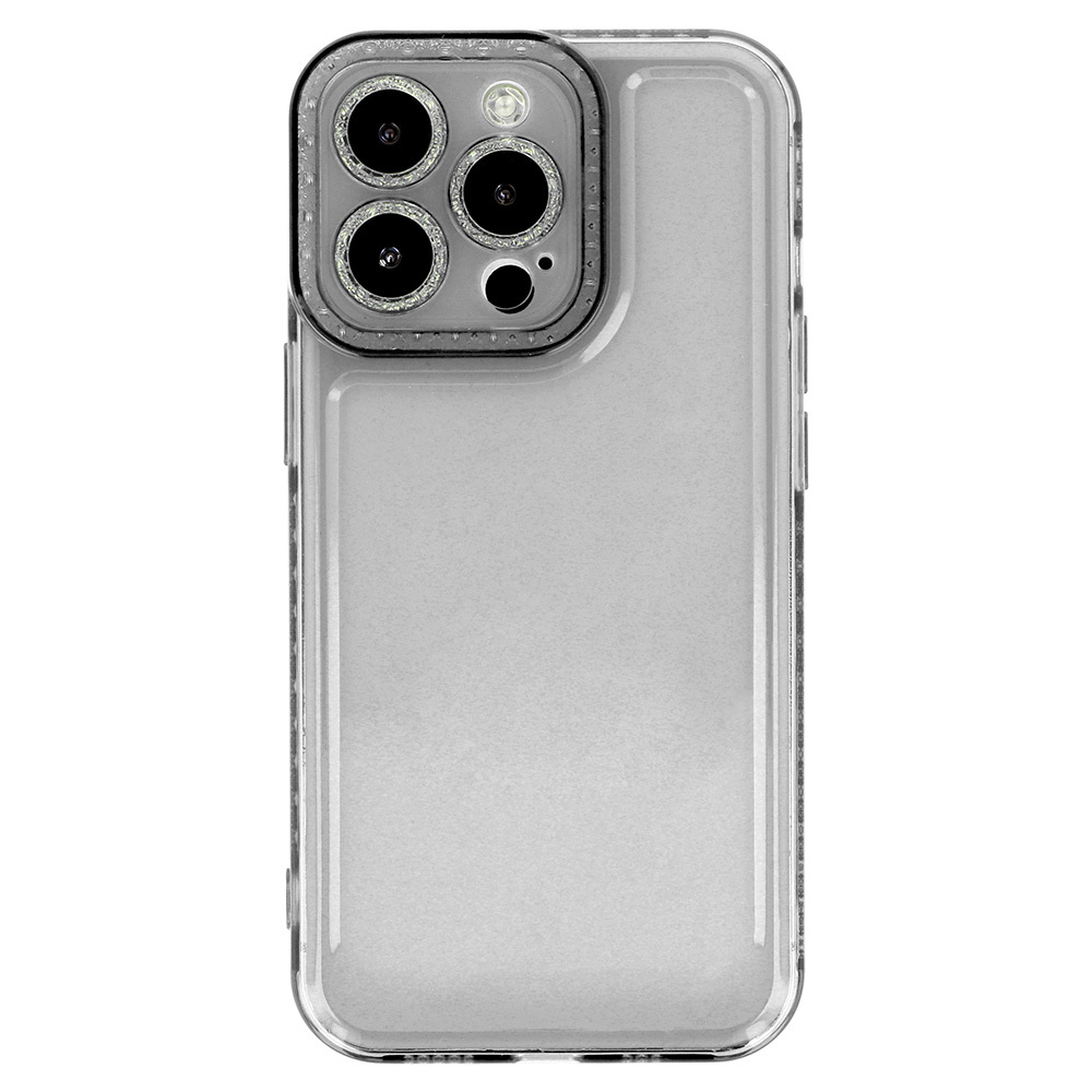 Pokrowiec Crystal Diamond 2mm Case czarny Apple iPhone 11 Pro Max / 2