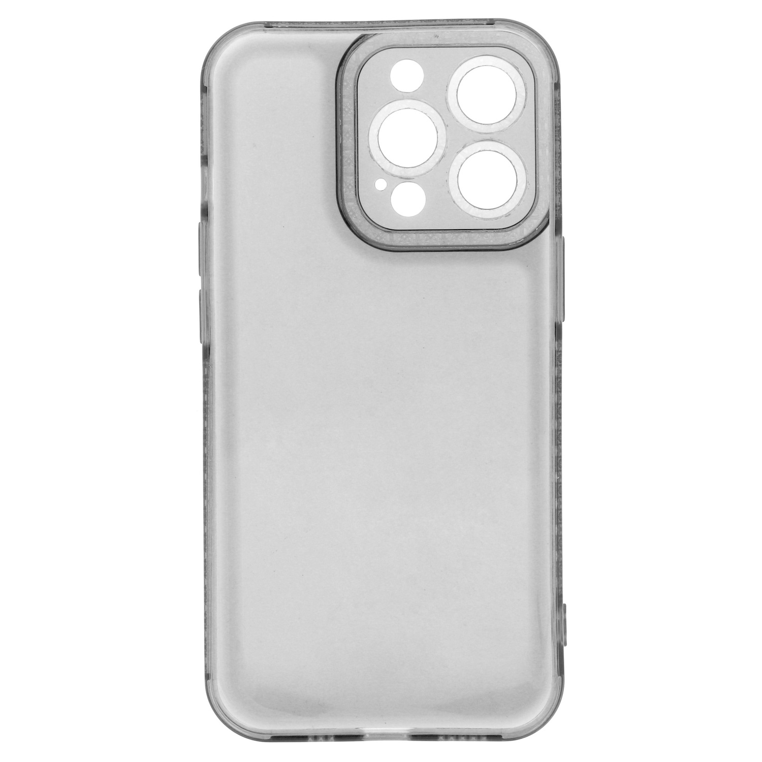 Pokrowiec Crystal Diamond 2mm Case czarny Apple iPhone 12 / 5