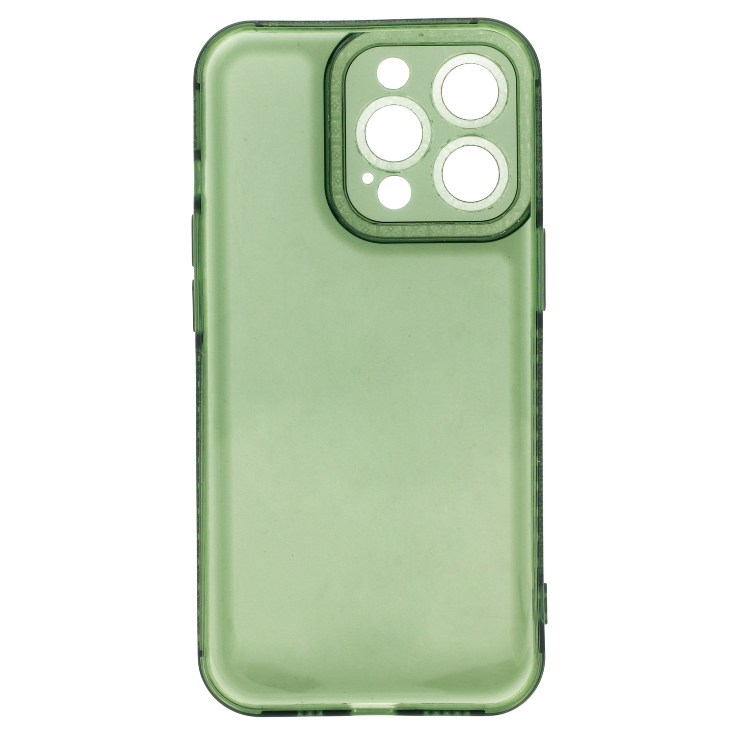 Pokrowiec Crystal Diamond 2mm Case zielony Apple iPhone 13 / 5