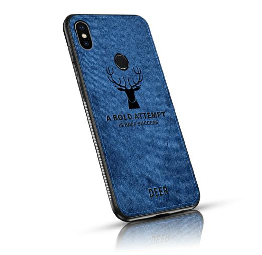 Pokrowiec Deer Case niebieski Apple iPhone XS Max