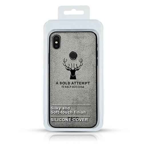 Pokrowiec Deer Case szary Samsung Galaxy J6 Plus / 2 Pokrowiec Deer Case szary Samsung Galaxy J6 Plus / 2