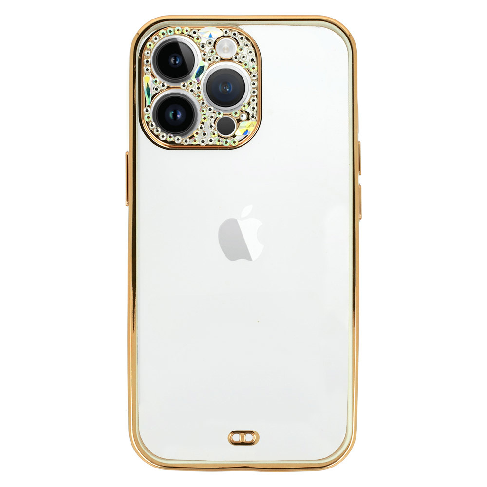 Pokrowiec Diamond Lens Case biay Apple iPhone 11 Pro Max / 2