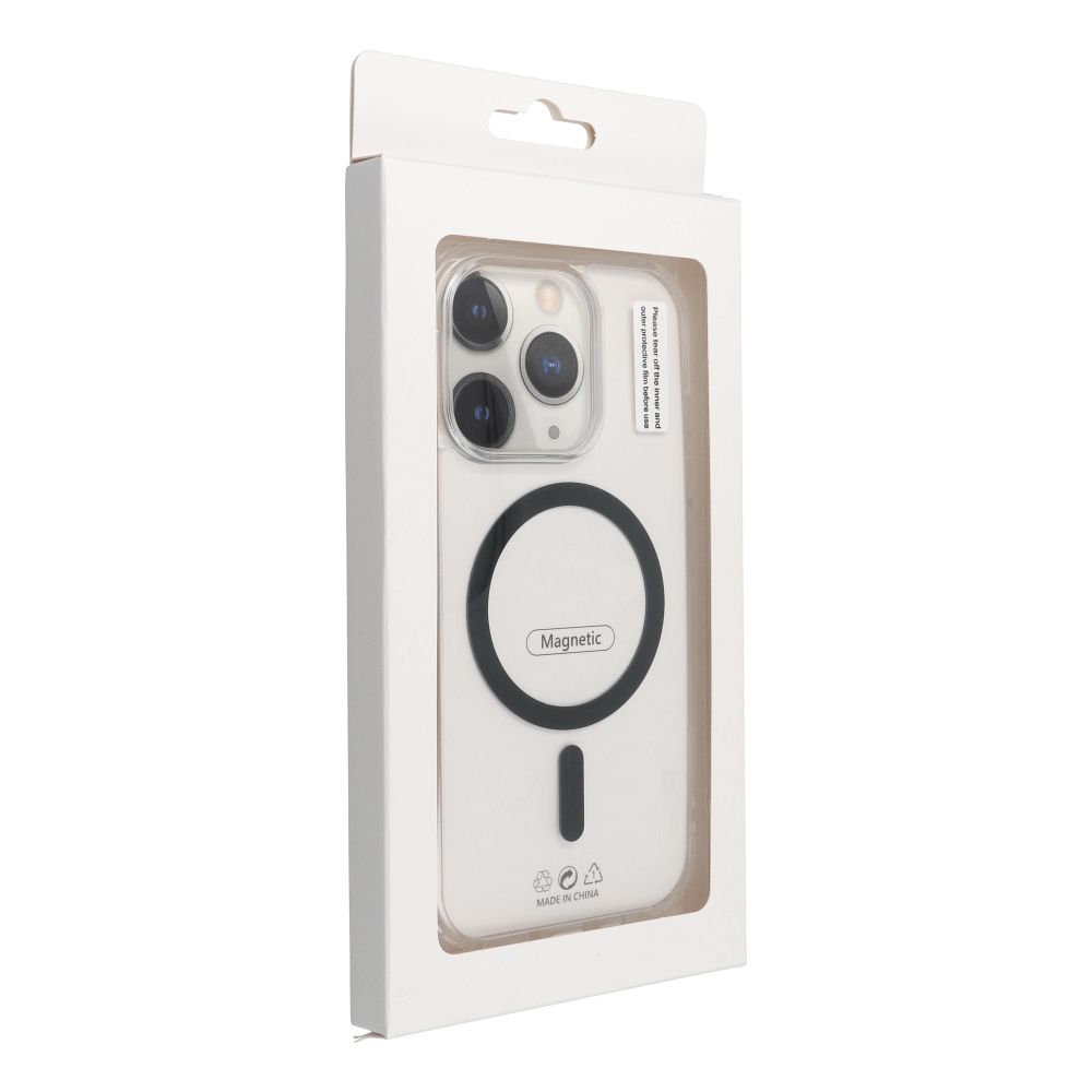 Pokrowiec Drop Glue Colorful Ring Mag Cover MagSafe czarny Apple iPhone 11 Pro Max / 4 Pokrowiec Drop Glue Colorful Ring Mag Cover MagSafe czarny Apple iPhone 11 Pro Max / 4