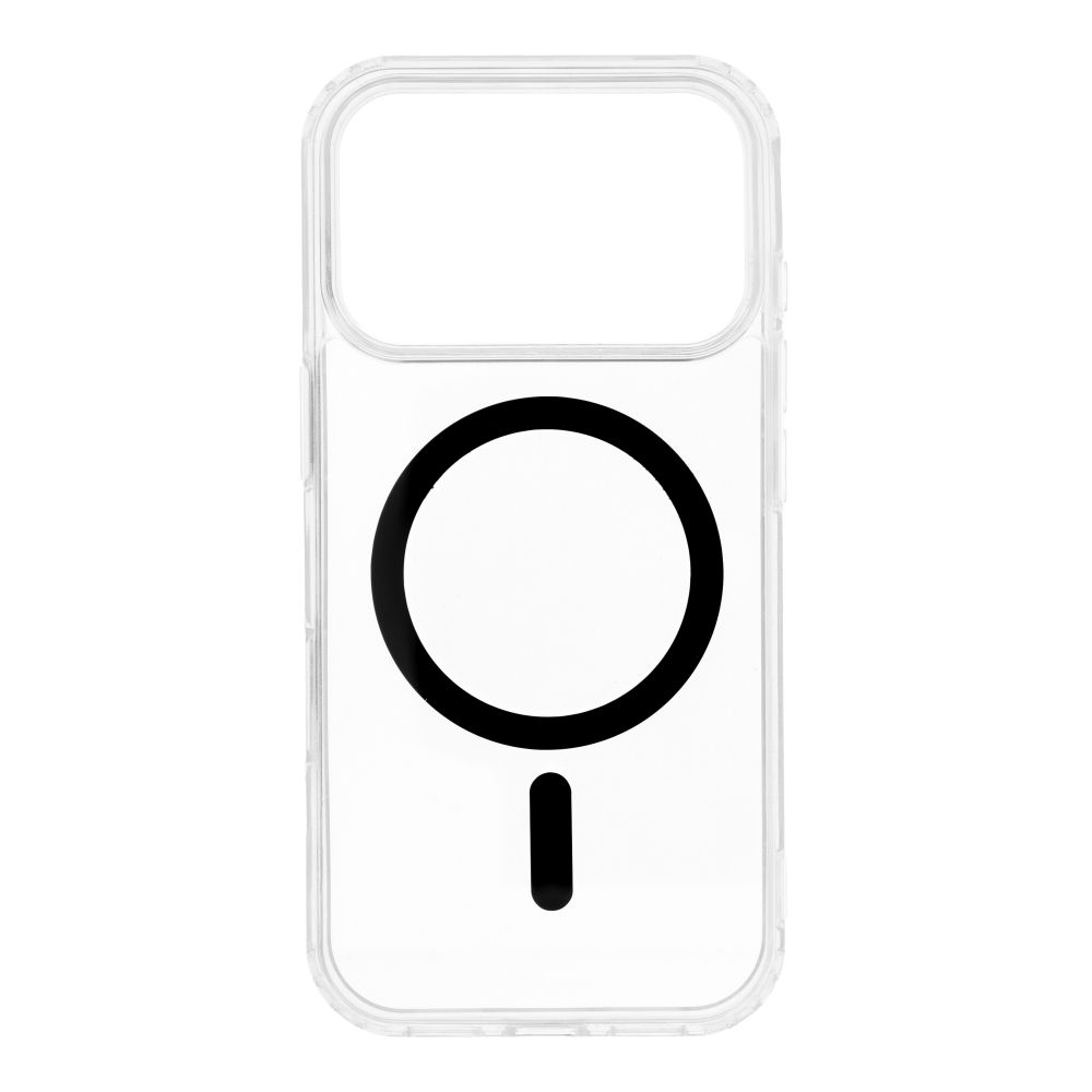 Pokrowiec Drop Glue Colorful Ring Mag Cover MagSafe czarny Apple iPhone 17 Pro / 5