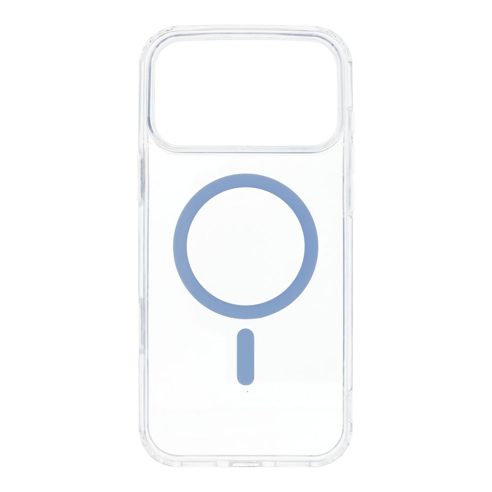 Pokrowiec Drop Glue Colorful Ring Mag Cover MagSafe jasnoniebieski Apple iPhone 17 Pro Max / 5
