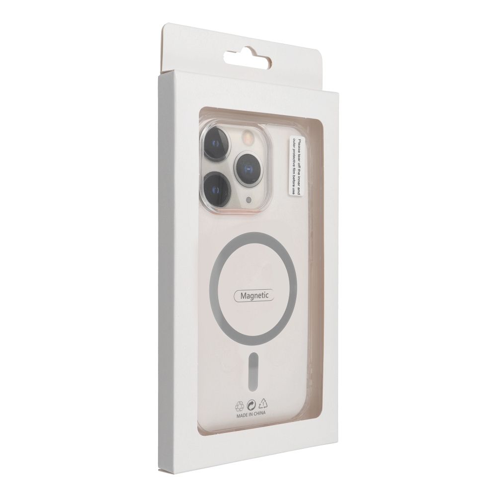 Pokrowiec Drop Glue Colorful Ring Mag Cover MagSafe szary Apple iPhone 15 Pro Max / 4 Pokrowiec Drop Glue Colorful Ring Mag Cover MagSafe szary Apple iPhone 15 Pro Max / 4