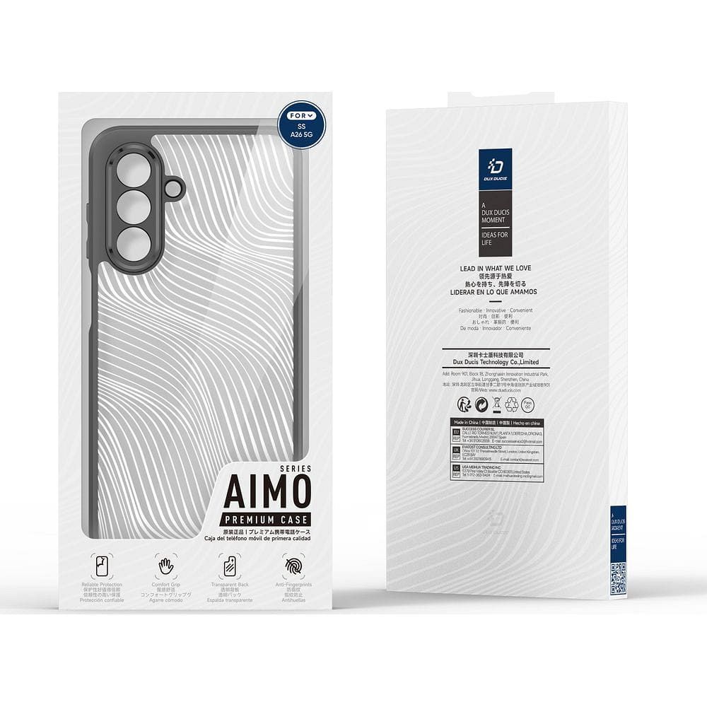 Pokrowiec Dux Ducis AIMO czarny Samsung Galaxy A26 5G / 9 Pokrowiec Dux Ducis AIMO czarny Samsung Galaxy A26 5G / 9