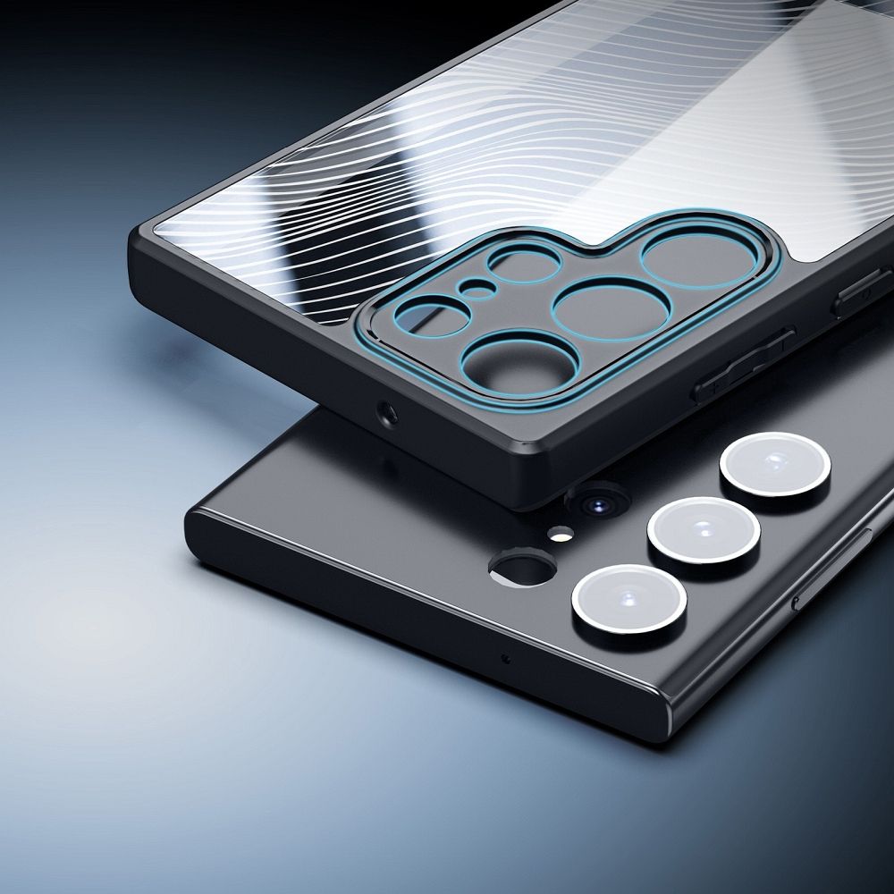 Pokrowiec Dux Ducis AIMO czarny Samsung Galaxy S23 Ultra / 3