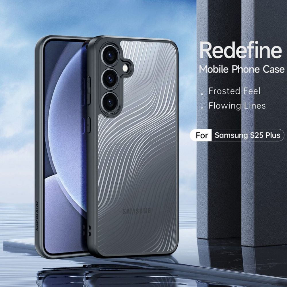 Pokrowiec Dux Ducis AIMO czarny Samsung Galaxy S25 Plus / 8 Pokrowiec Dux Ducis AIMO czarny Samsung Galaxy S25 Plus / 8