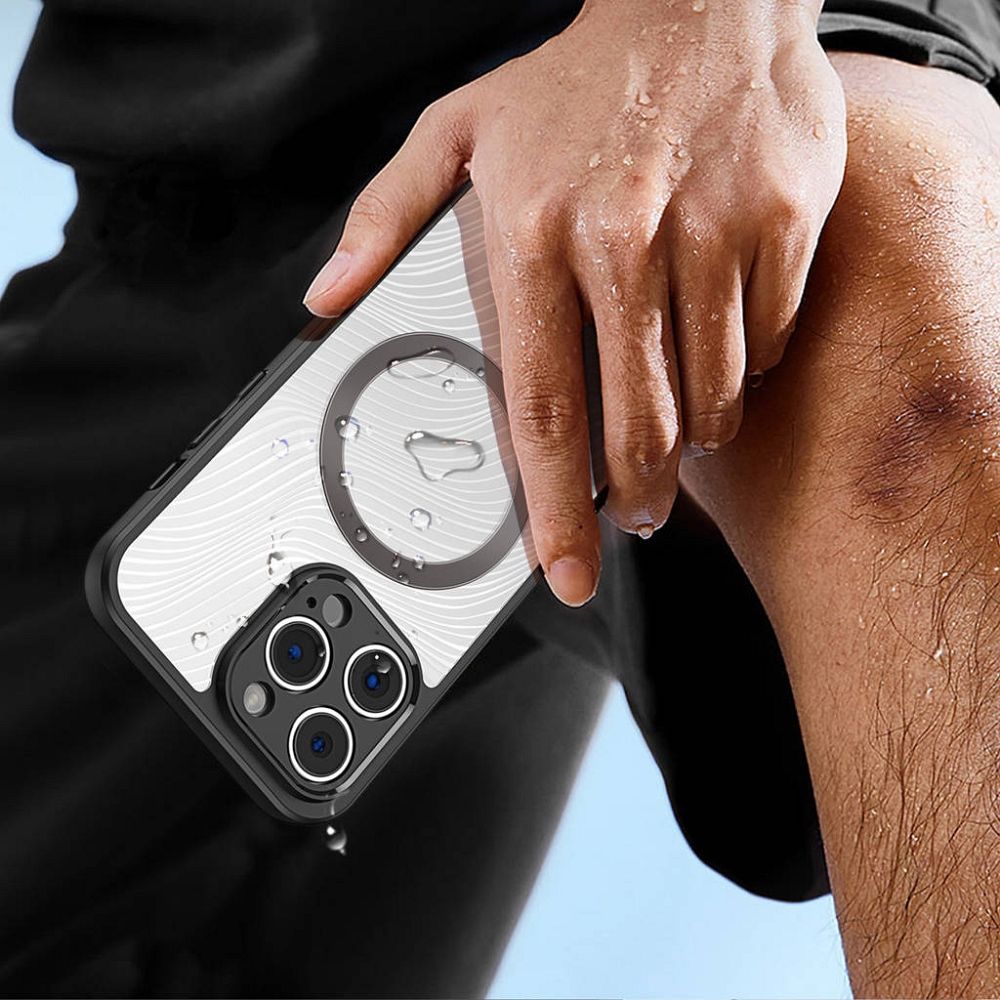 Pokrowiec Dux Ducis Aimo Mag MagSafe czarny Apple iPhone 14 Pro Max / 6