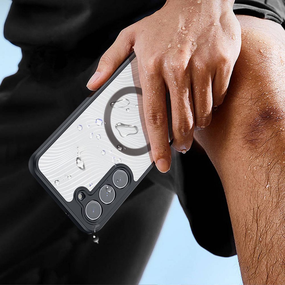 Pokrowiec Dux Ducis Aimo Mag MagSafe czarny Samsung Galaxy S23 Plus / 6 Pokrowiec Dux Ducis Aimo Mag MagSafe czarny Samsung Galaxy S23 Plus / 6