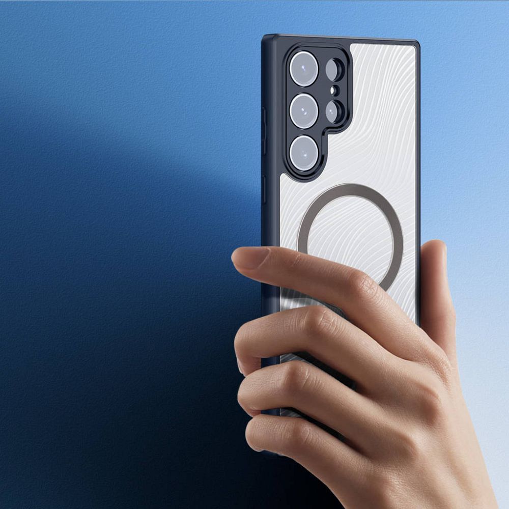 Pokrowiec Dux Ducis Aimo Mag MagSafe czarny Samsung Galaxy S23 Ultra / 5