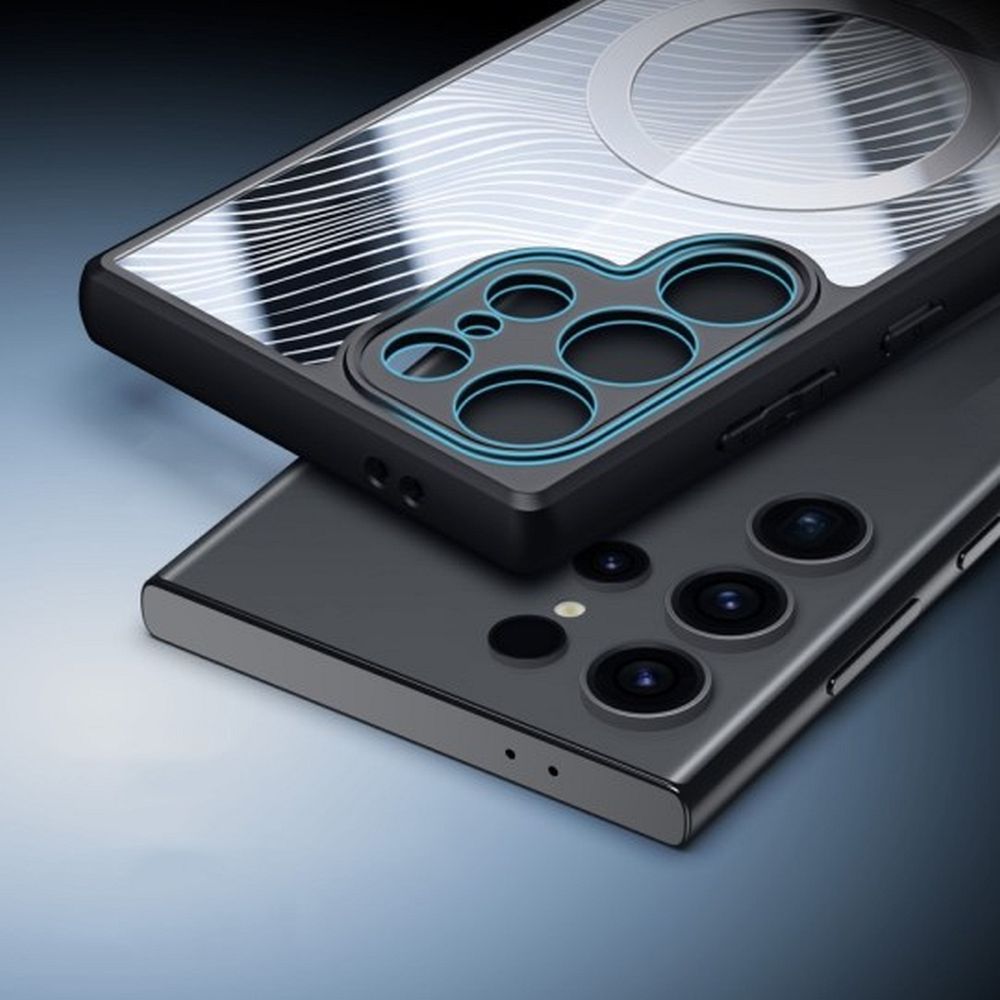 Pokrowiec Dux Ducis Aimo Mag MagSafe czarny Samsung Galaxy S24 Ultra / 5