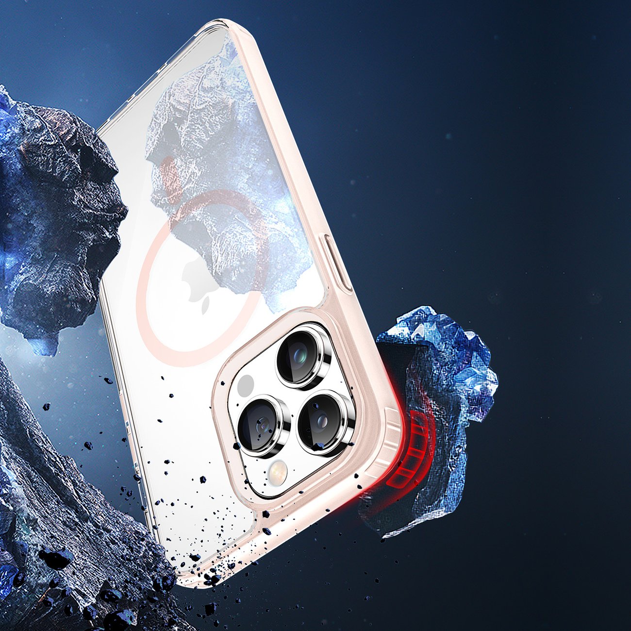 Pokrowiec Dux Ducis Clin2 różowy Apple iPhone 14 Pro Max / 8 Pokrowiec Dux Ducis Clin2 różowy Apple iPhone 14 Pro Max / 8