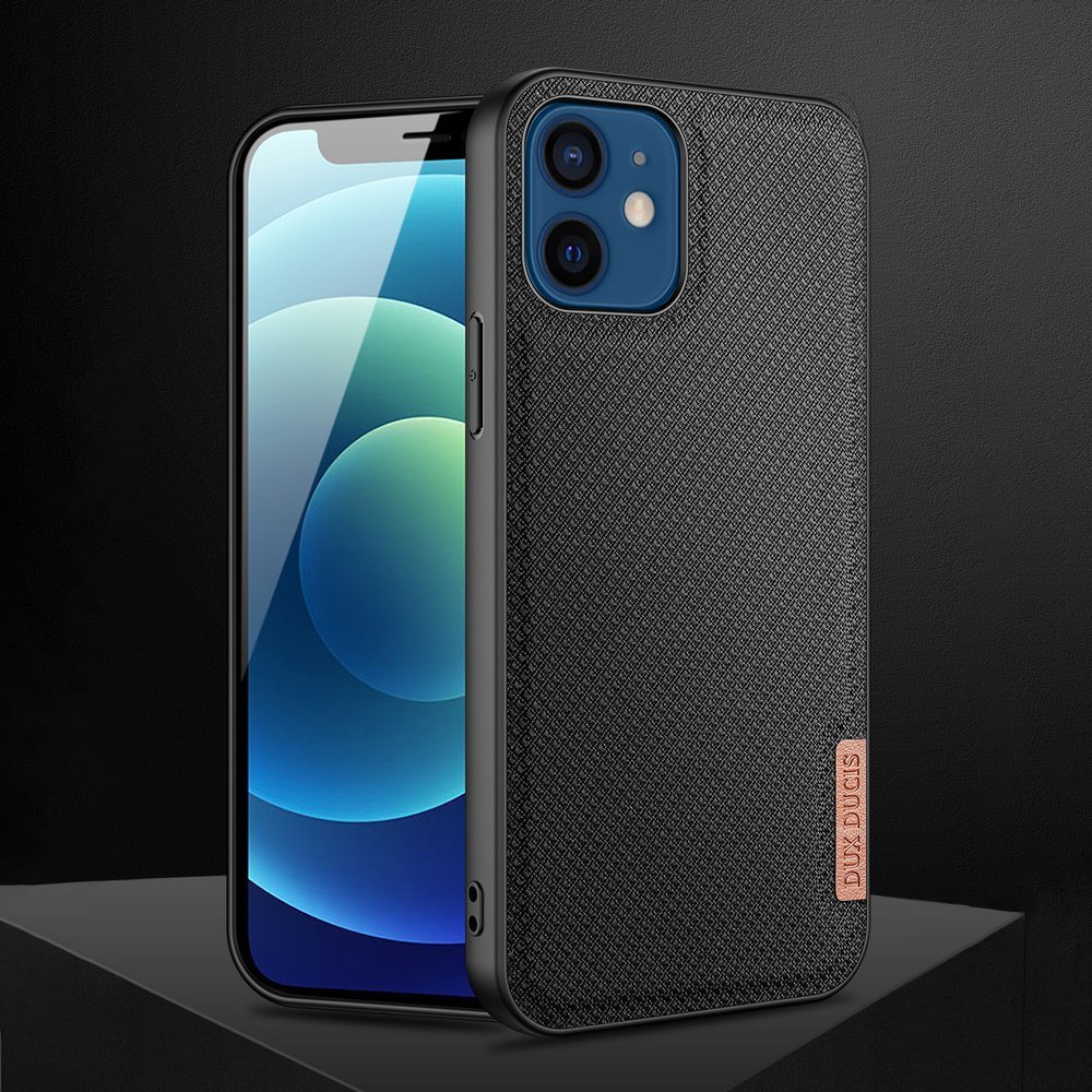Pokrowiec Dux Ducis Fino czarny Apple iPhone 12 Mini / 11 Pokrowiec Dux Ducis Fino czarny Apple iPhone 12 Mini / 11