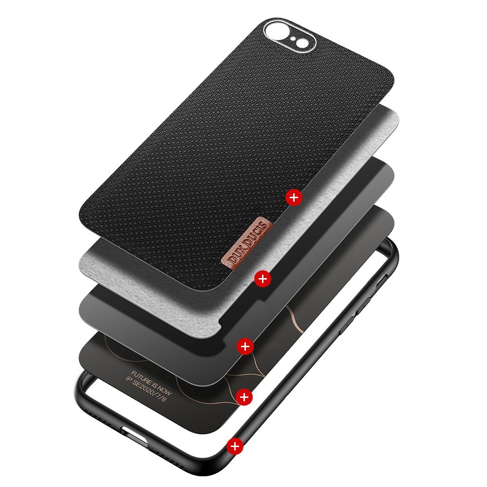 Pokrowiec Dux Ducis Fino czarny Apple iPhone 8 / 2