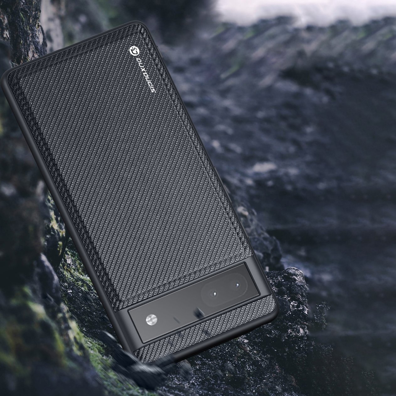 Pokrowiec Dux Ducis Fino czarny Google Pixel 6a / 12