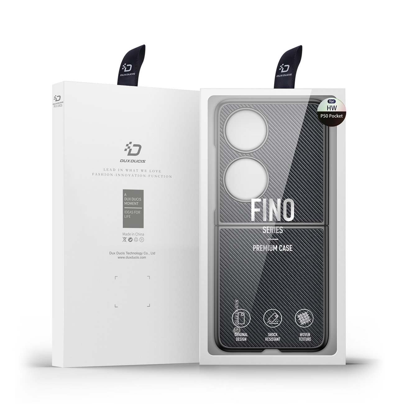 Pokrowiec Dux Ducis Fino czarny Huawei P50 / 5