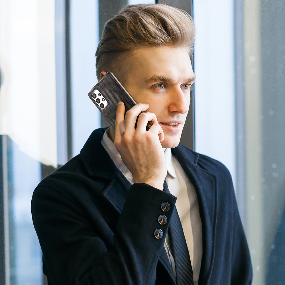 Pokrowiec Dux Ducis Fino czarny Samsung A32 4G / 10