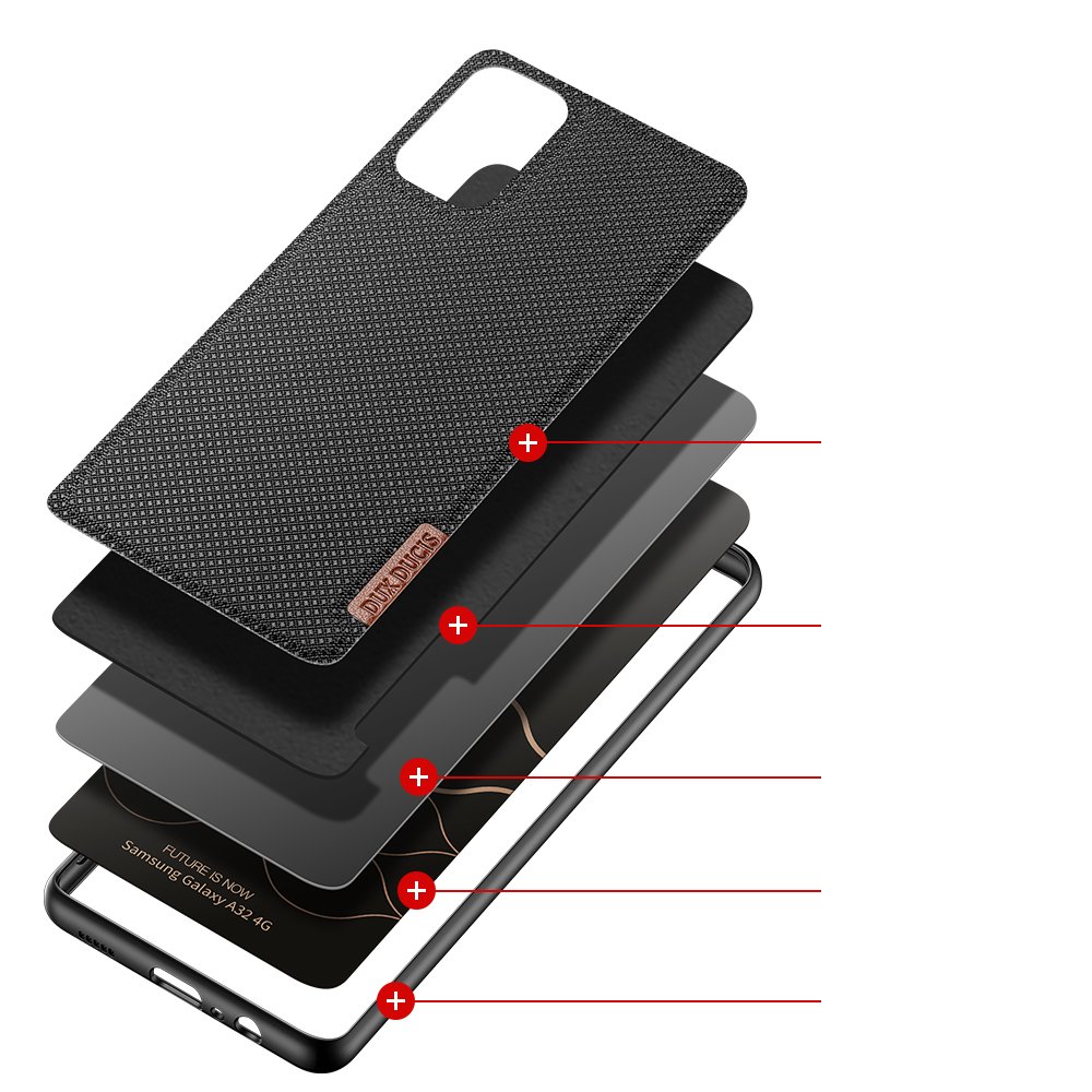 Pokrowiec Dux Ducis Fino czarny Samsung A32 4G / 2