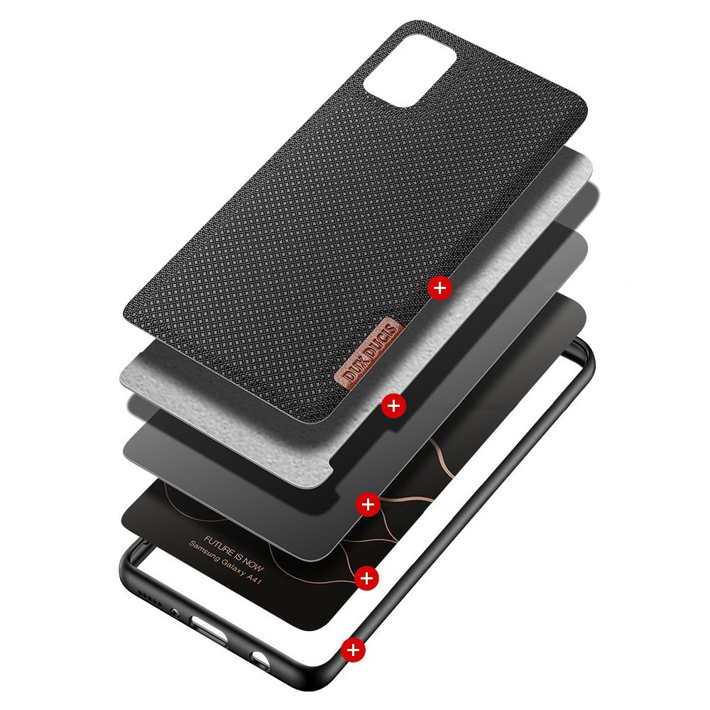 Pokrowiec Dux Ducis Fino czarny Samsung Galaxy A41 / 2