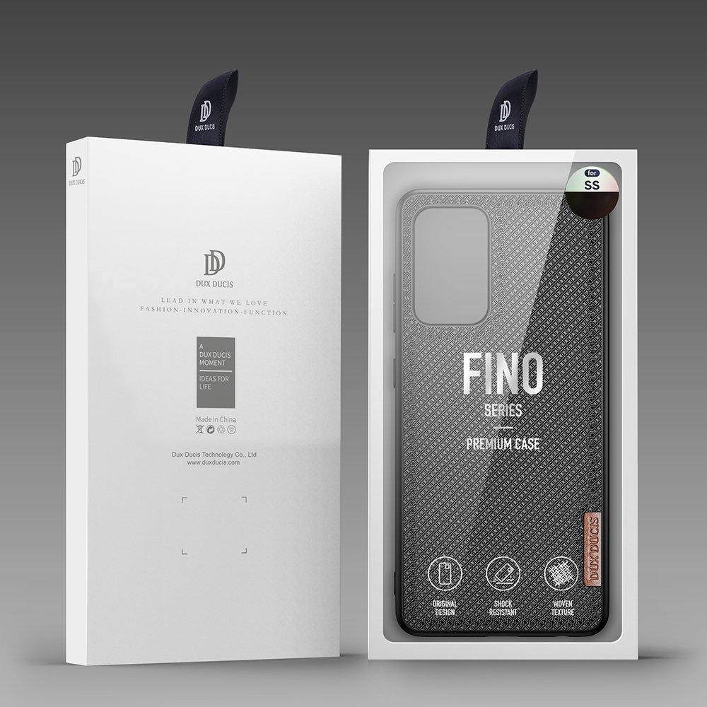 Pokrowiec Dux Ducis Fino czarny Samsung Galaxy A72 4G / 5 Pokrowiec Dux Ducis Fino czarny Samsung Galaxy A72 4G / 5