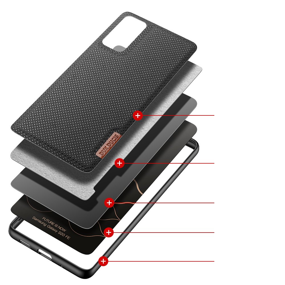 Pokrowiec Dux Ducis Fino czarny Samsung Galaxy S20 FE 5G / 2 Pokrowiec Dux Ducis Fino czarny Samsung Galaxy S20 FE 5G / 2