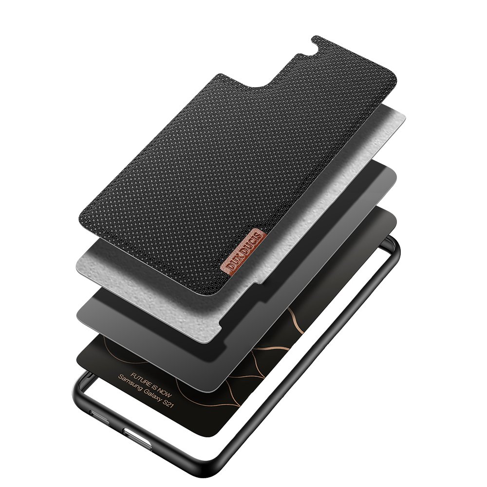 Pokrowiec Dux Ducis Fino czarny Samsung Galaxy S21 5G / 8 Pokrowiec Dux Ducis Fino czarny Samsung Galaxy S21 5G / 8