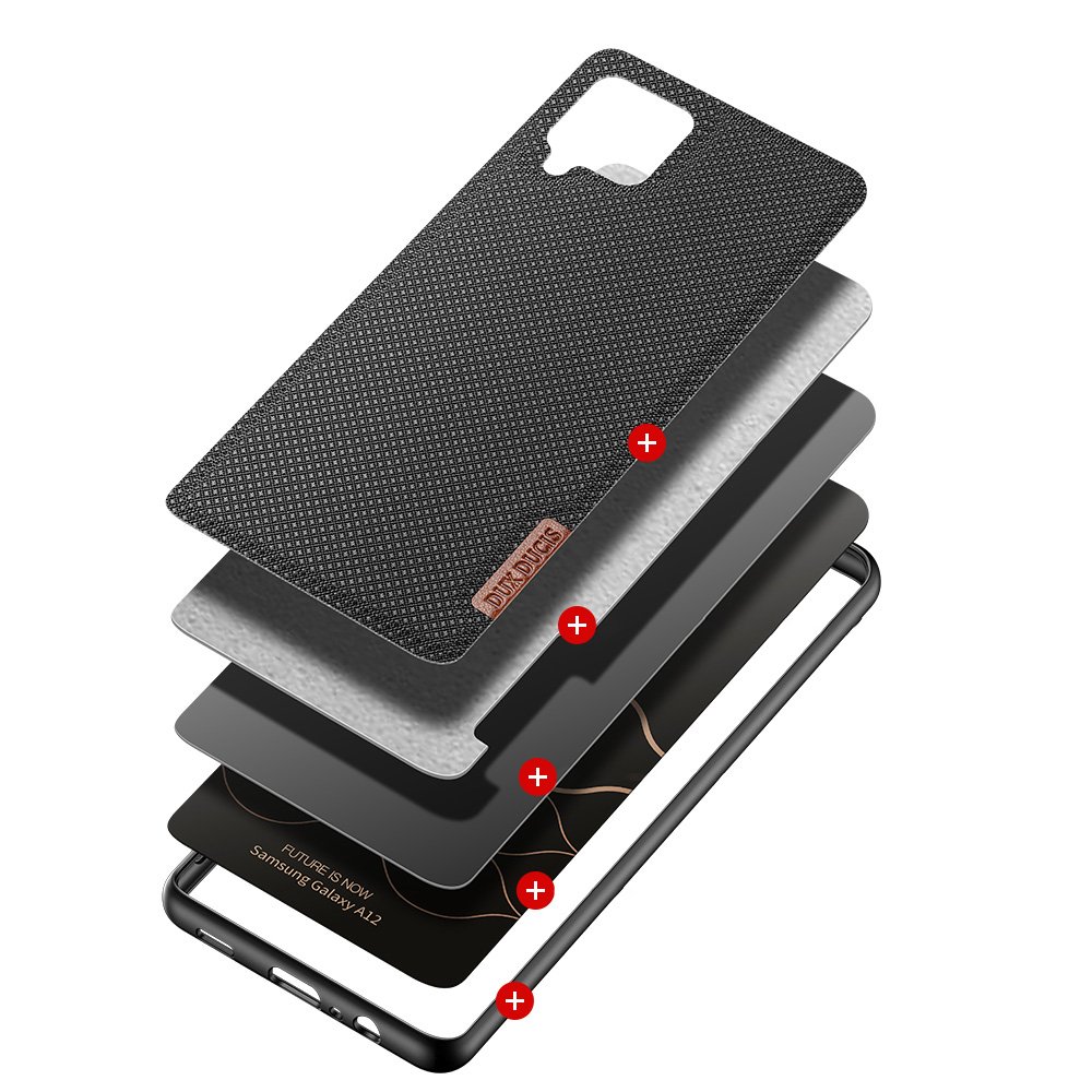 Pokrowiec Dux Ducis Fino czarny Samsung Galaxy M12 / 2 Pokrowiec Dux Ducis Fino czarny Samsung Galaxy M12 / 2