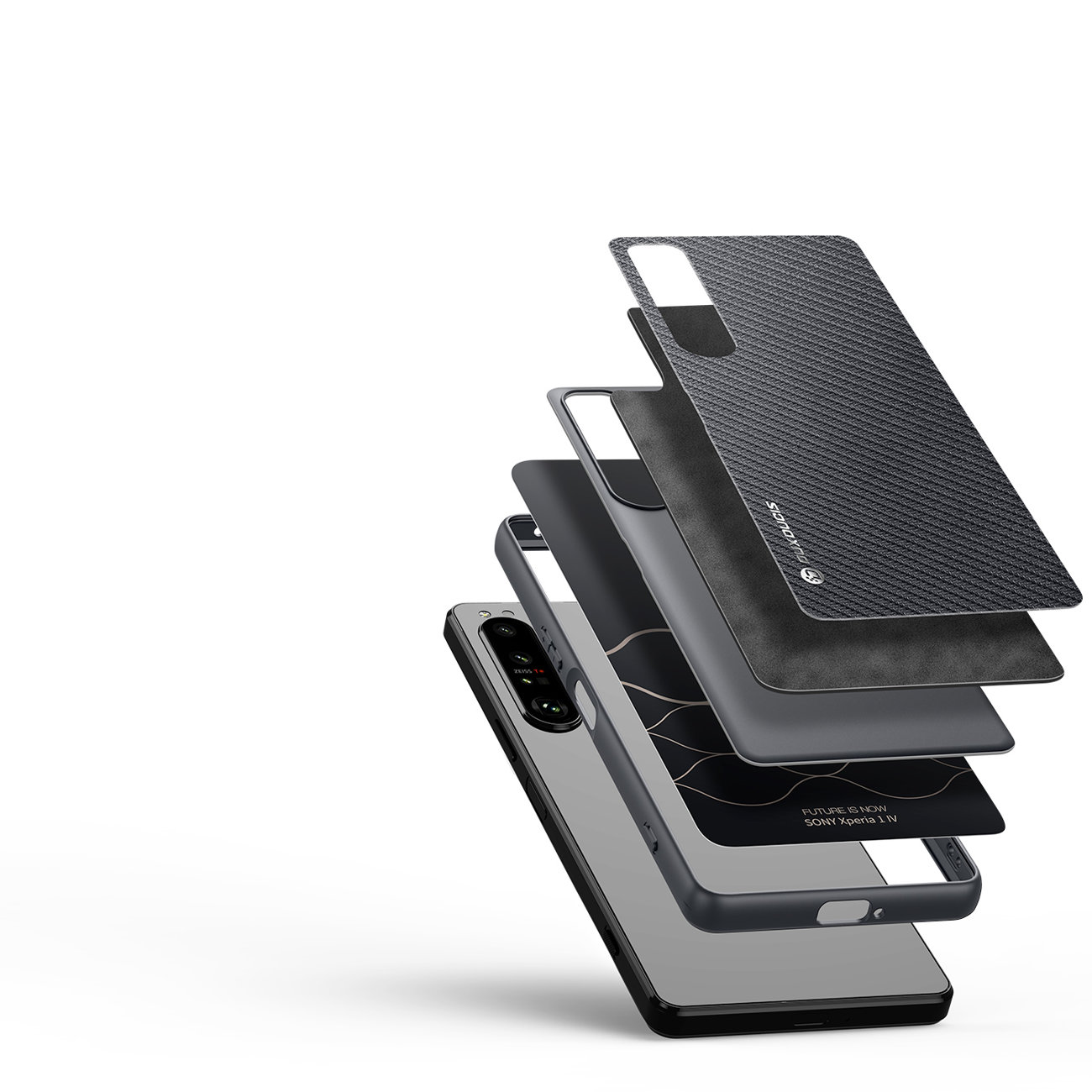 Pokrowiec Dux Ducis Fino czarny Sony Xperia 1 IV / 2