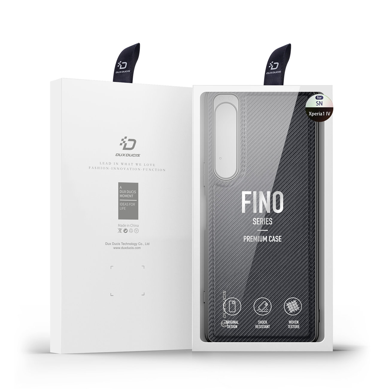 Pokrowiec Dux Ducis Fino czarny Sony Xperia 1 IV / 5