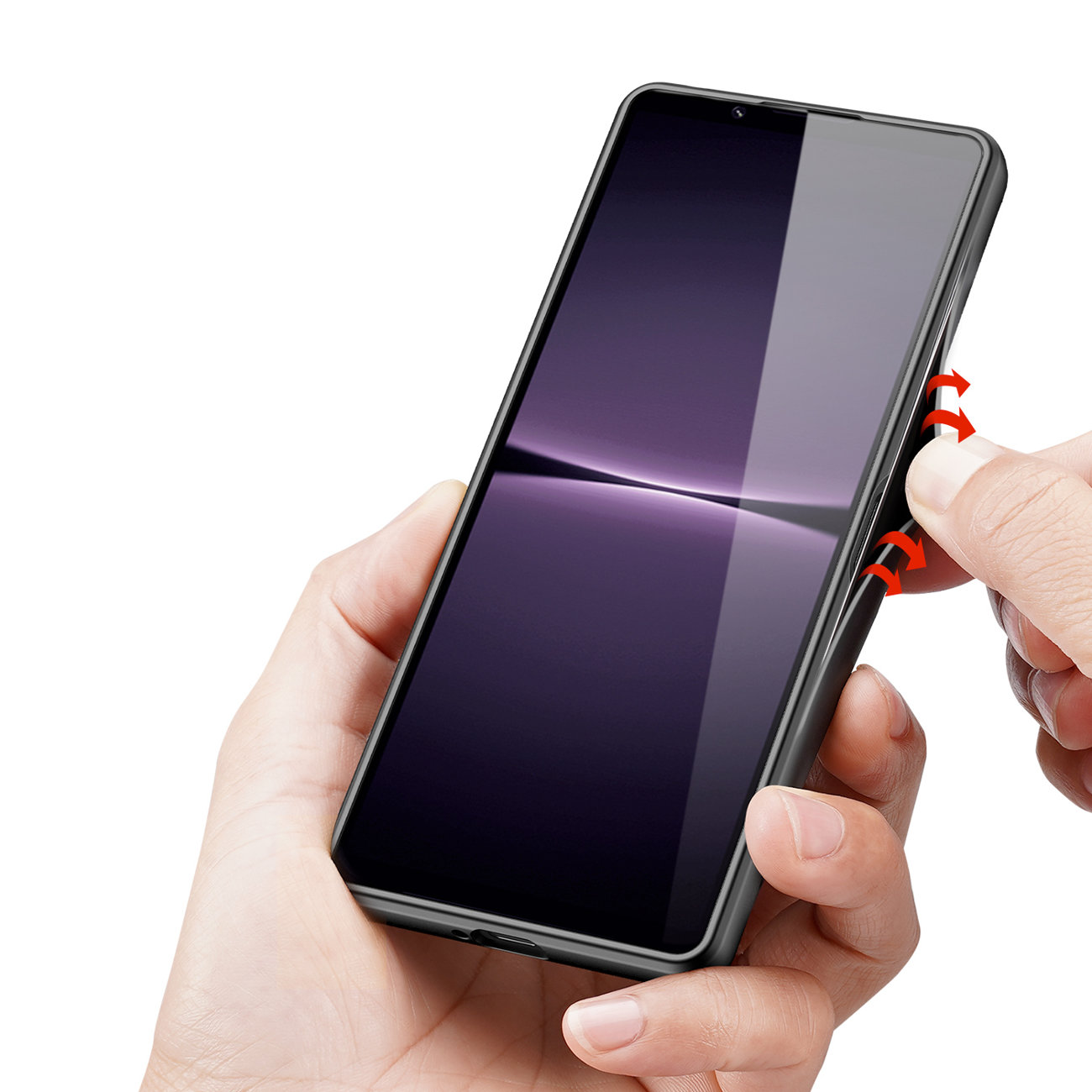 Pokrowiec Dux Ducis Fino czarny Sony Xperia 1 IV / 8