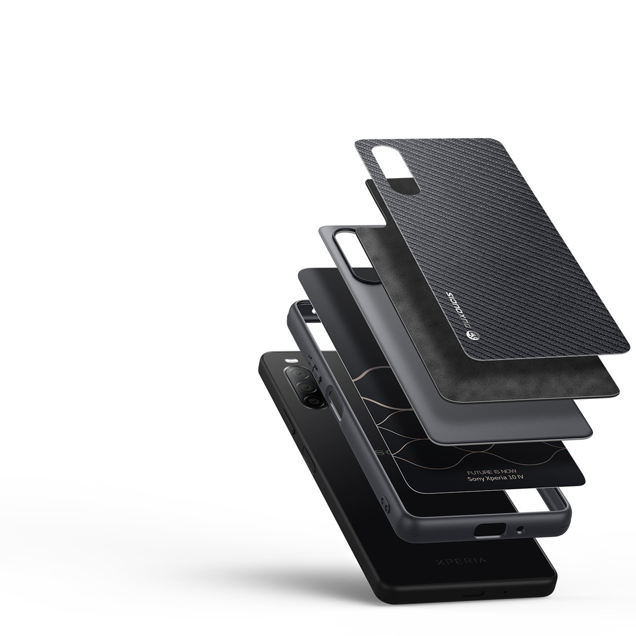 Pokrowiec Dux Ducis Fino czarny Sony Xperia 10 IV / 2