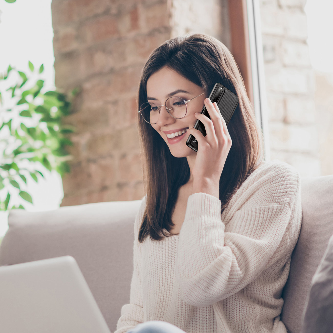 Pokrowiec Dux Ducis Fino czarny Sony Xperia 10 IV / 9