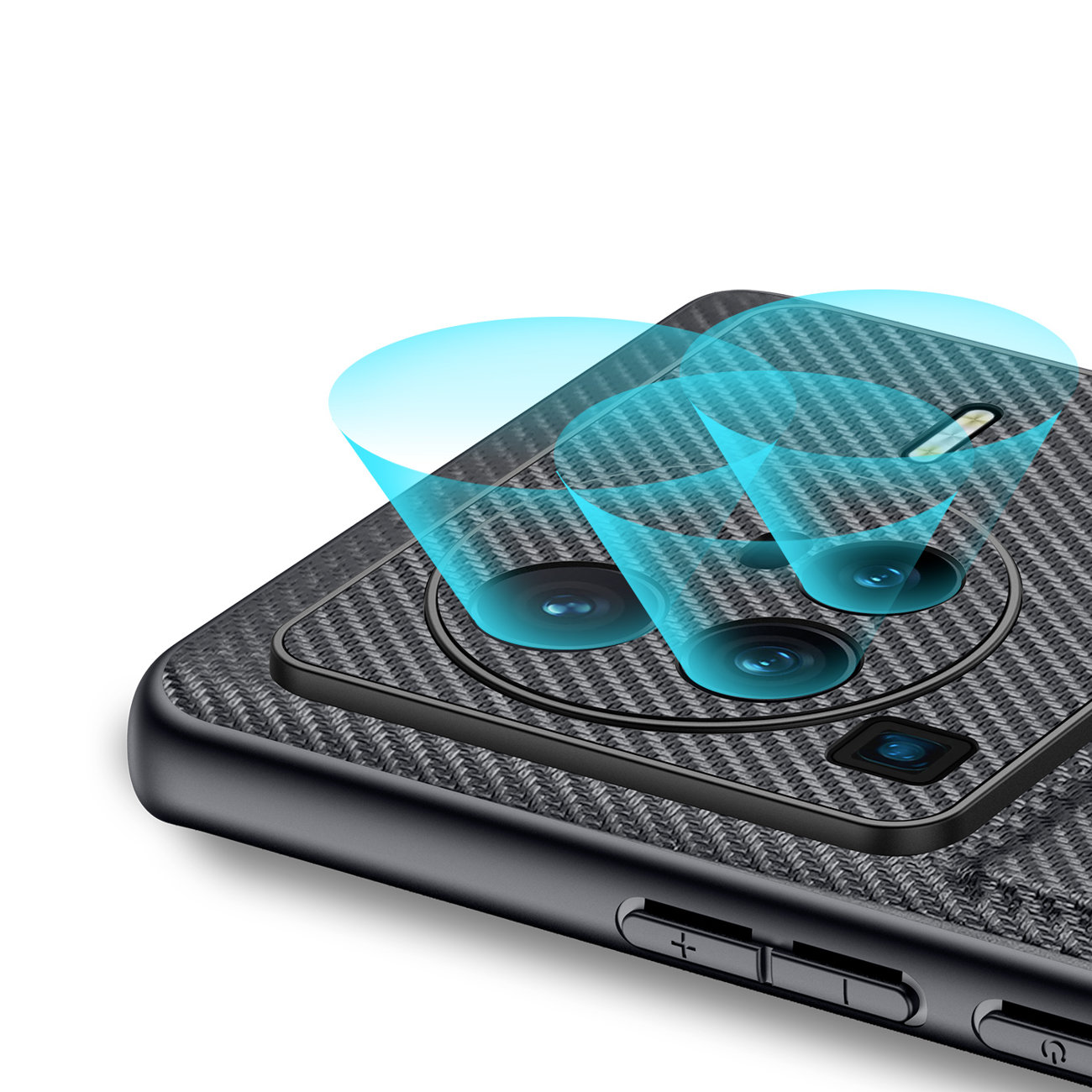 Pokrowiec Dux Ducis Fino czarny Vivo X80 Pro / 6