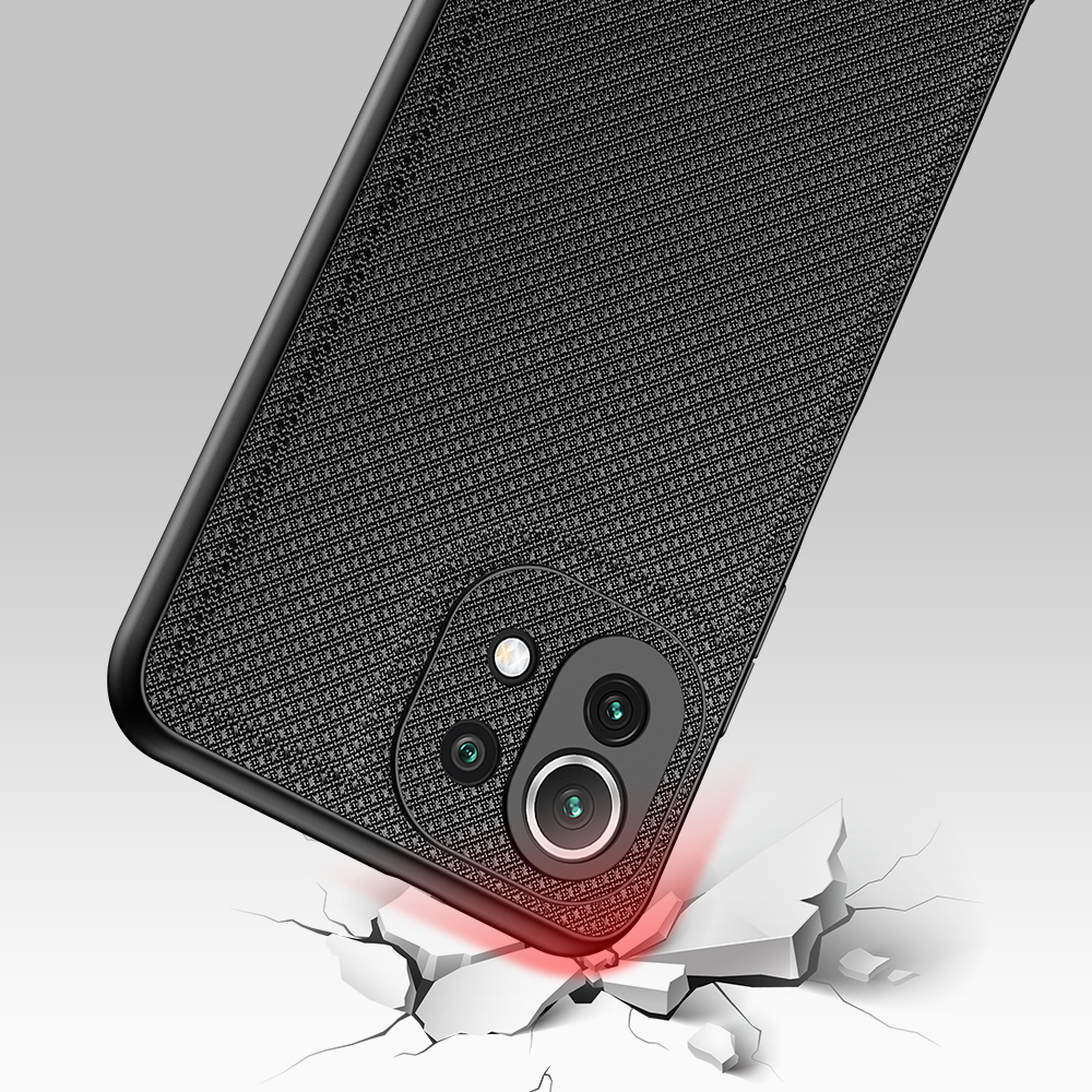 Pokrowiec Dux Ducis Fino czarny Xiaomi Mi 11 Lite 5G / 6