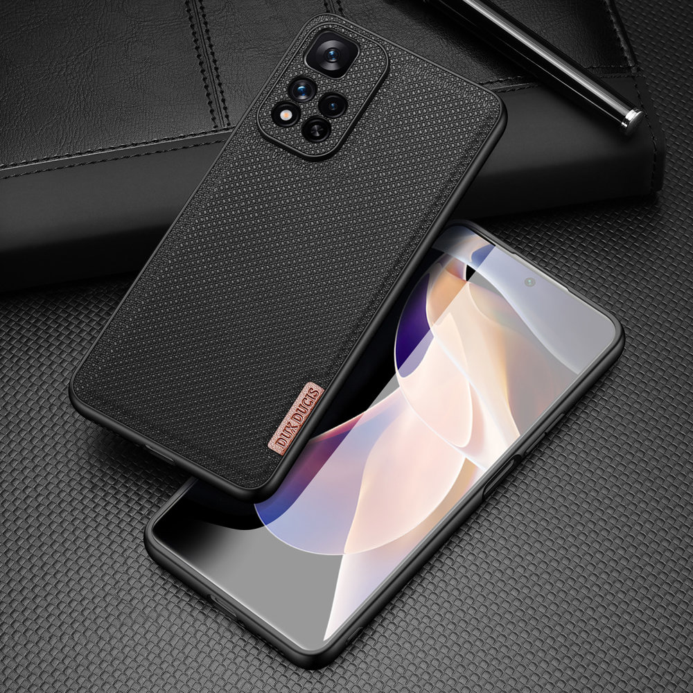 Pokrowiec Dux Ducis Fino czarny Xiaomi Redmi Note 11 Pro+ 5G / 2