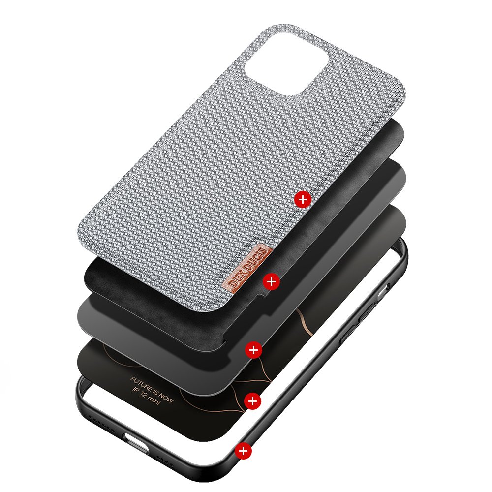 Pokrowiec Dux Ducis Fino niebieski Apple iPhone 12 Mini / 2 Pokrowiec Dux Ducis Fino niebieski Apple iPhone 12 Mini / 2