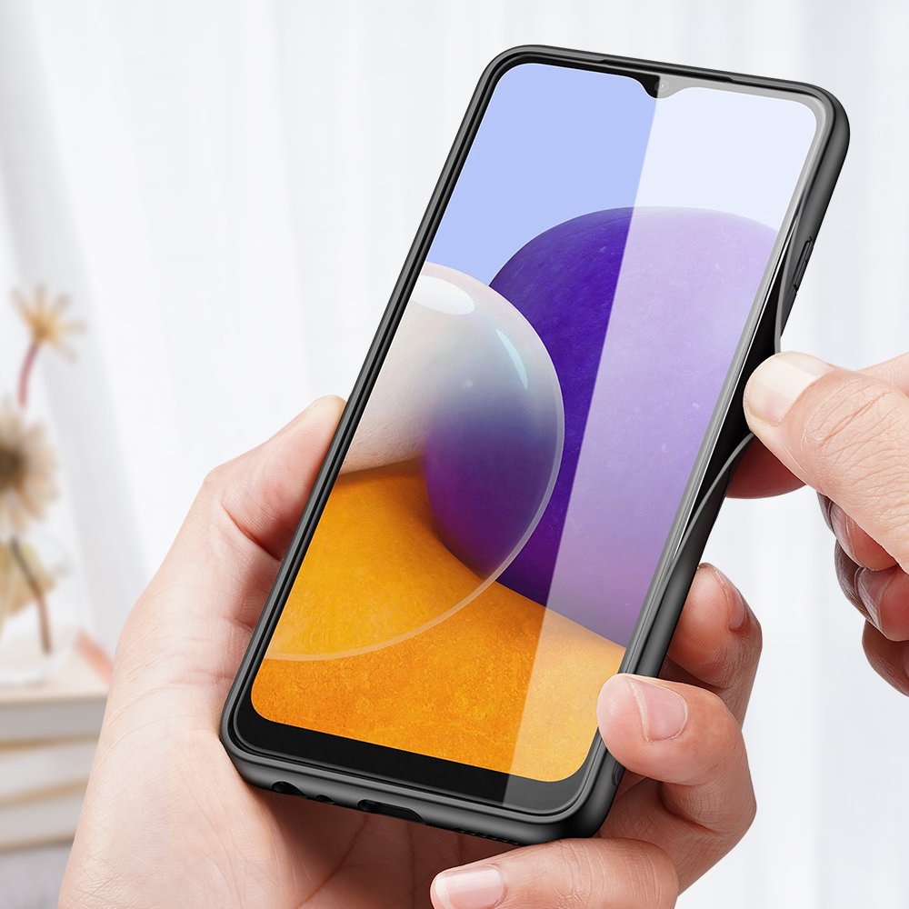 Pokrowiec Dux Ducis Fino niebieski Samsung Galaxy A22 5G / 8