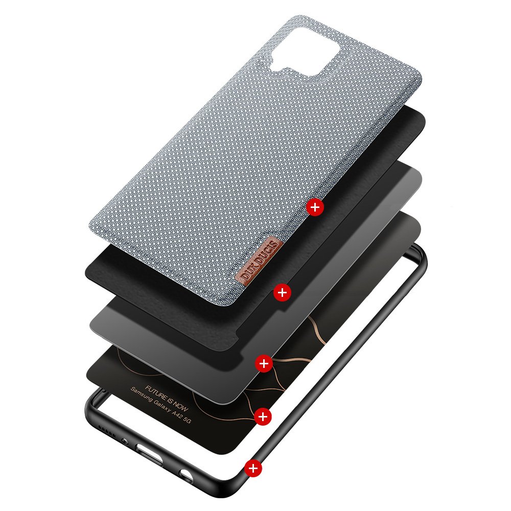 Pokrowiec Dux Ducis Fino niebieski Samsung Galaxy A42 5G / 2