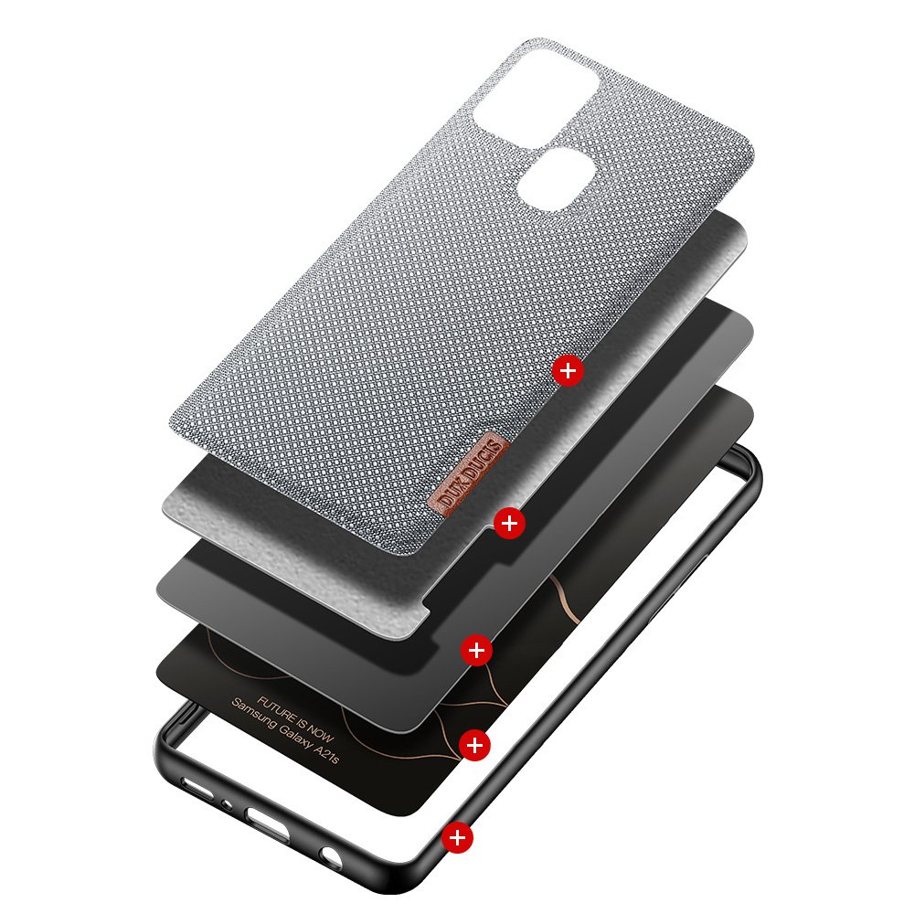 Pokrowiec Dux Ducis Fino niebieski Samsung Galaxy A21s / 2 Pokrowiec Dux Ducis Fino niebieski Samsung Galaxy A21s / 2