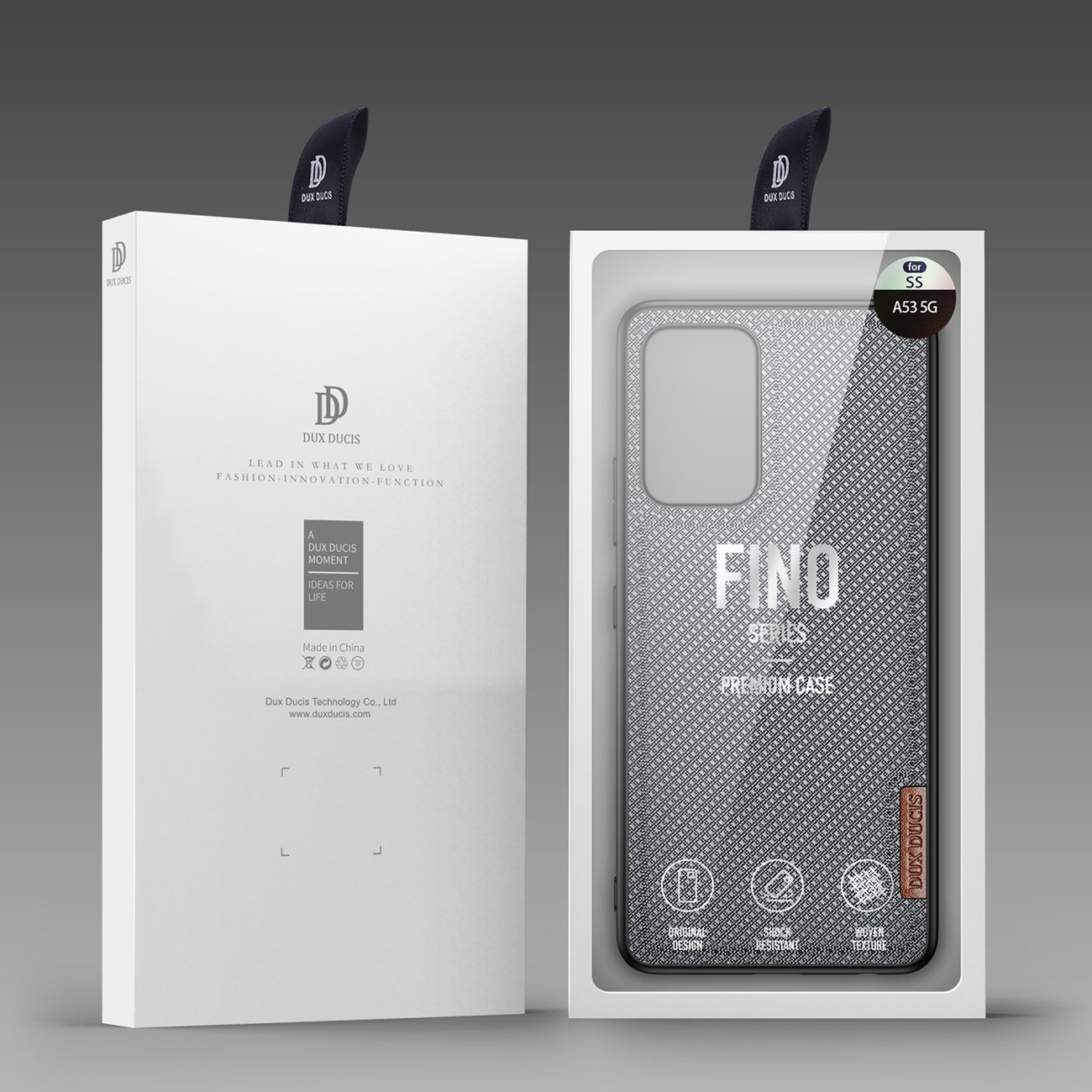 Pokrowiec Dux Ducis Fino niebieski Samsung Galaxy A53 5G / 5 Pokrowiec Dux Ducis Fino niebieski Samsung Galaxy A53 5G / 5