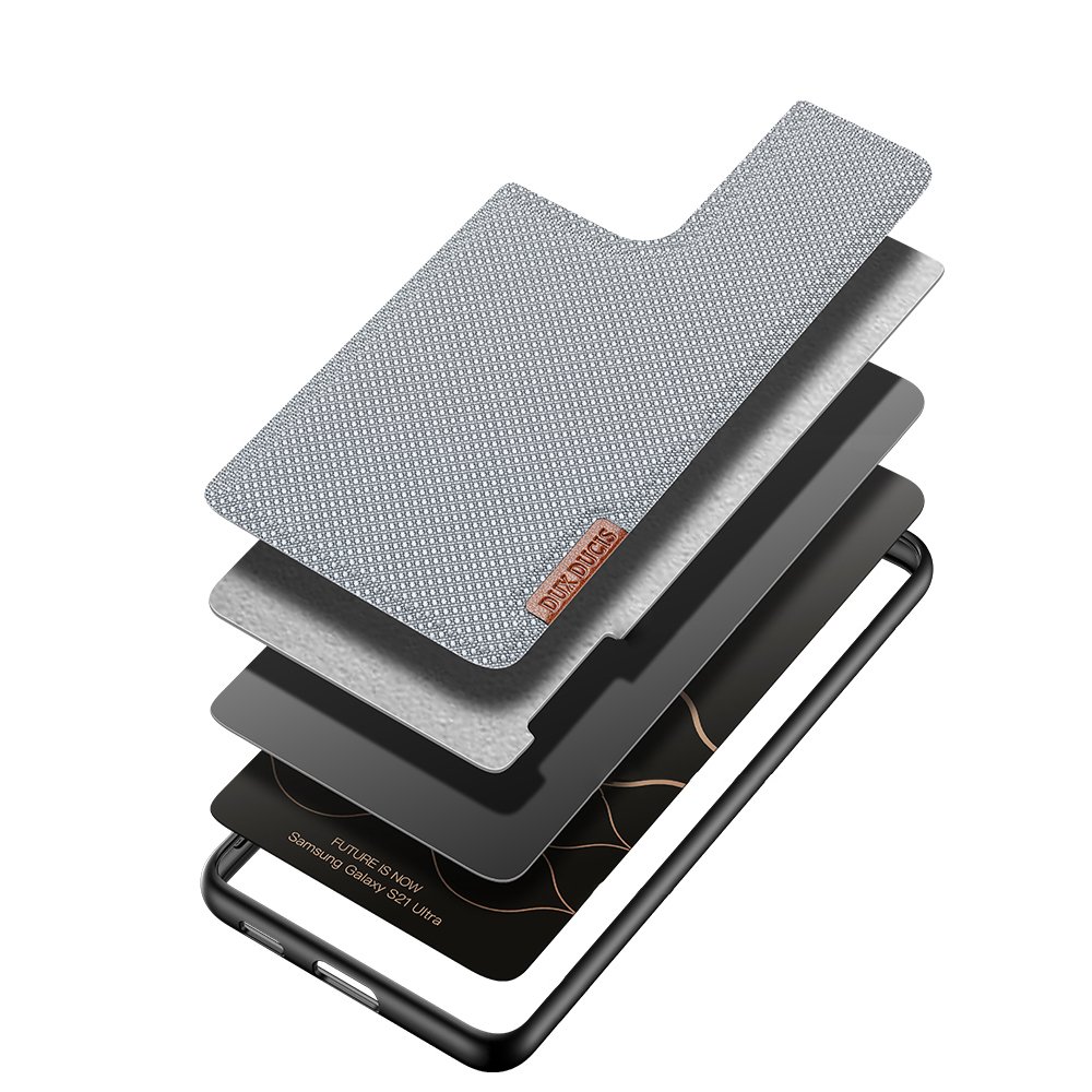 Pokrowiec Dux Ducis Fino niebieski Samsung Galaxy S21 Ultra 5G / 7