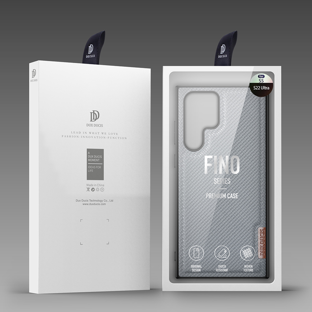 Pokrowiec Dux Ducis Fino niebieski Samsung Galaxy S22 Ultra / 5 Pokrowiec Dux Ducis Fino niebieski Samsung Galaxy S22 Ultra / 5